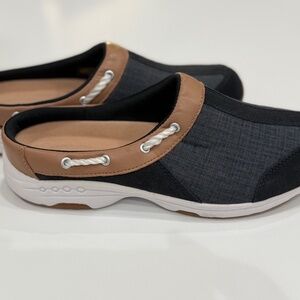 Easy Spirit Travelport Denim Clogs Size 10N